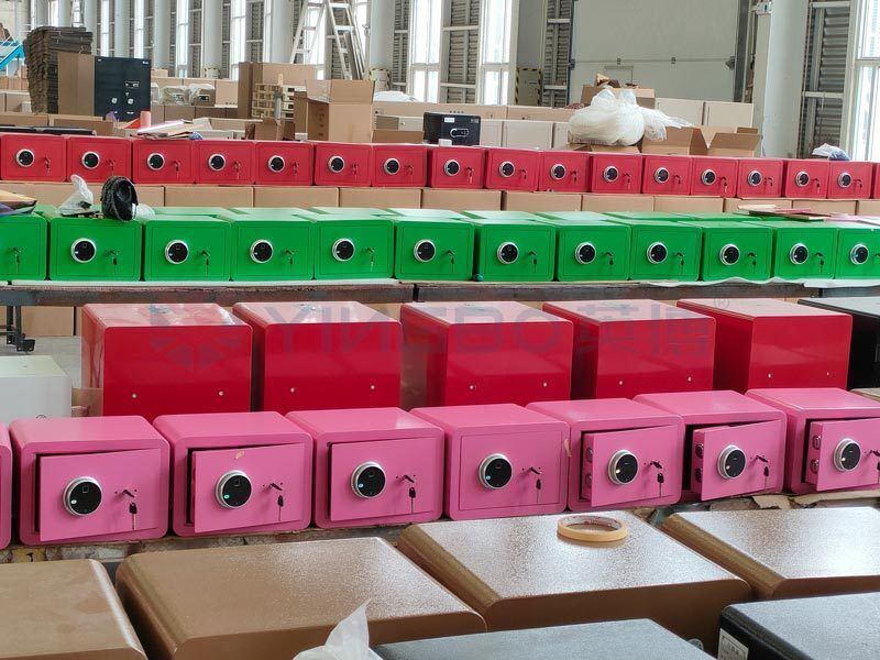 Hebei Yingbo Safe Boxes Co., Ltd lini produksi pabrikan