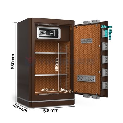 H880mm Kotak Aman Rumah Kunci Digital Elektronik