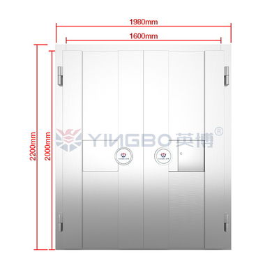 H2200*W1980mm Fireproof Vault Door Security For Hotel Commercial Bank Strong Room Door