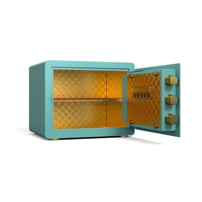 Berwarna-warni H300mm Home Safe Box Biometric Fingerprint Lock