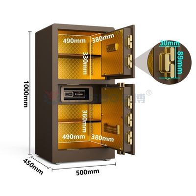 70KG Luxury Smart Home Safe Box Biometric Fingerprint Lock YB/RS-100D