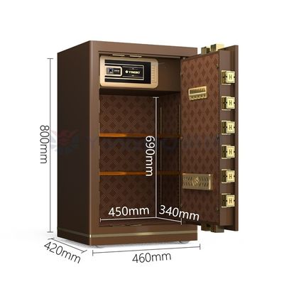Kotak Aman Pintar Alarm Ganda Untuk Keamanan Kantor H800mm YB/N7-80