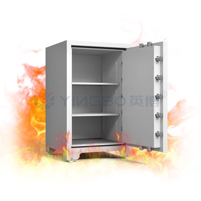 YB/FW-88 Fireproof Safe Box Bahan Semen Dan Kunci Unlock Password Untuk Perlindungan Keamanan