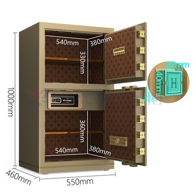 H1000mm Digital Electronic Lock Safe Box Untuk Keamanan Kantor YB/N7-100D
