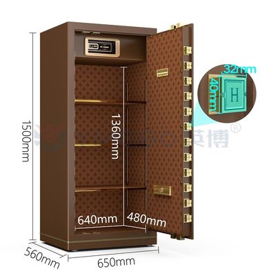 Kunci Elektronik Luxury Smart Safe Box Kantor H1500mm YB/N7-150