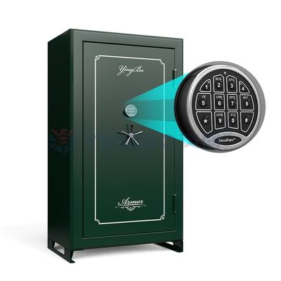75 Mins Fireproof Rating Heavy Gun Safe Box Anti Pencurian Dengan 36 Pistol