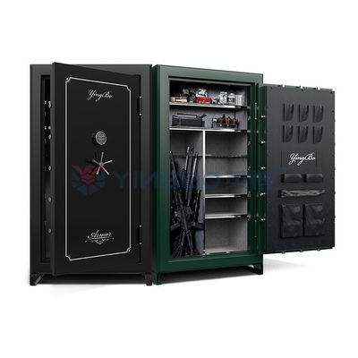 Heavy Gun Safe Box Anti Pencurian 36 Pistol Dengan 75 Mins Fireproof Rating