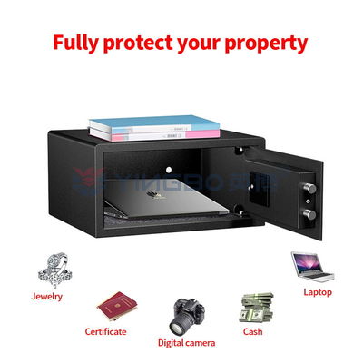 20 Liter Steel Hotel Safe Dengan Keypad Digital Aman Uang Tunai Dokumen Kecil Safe