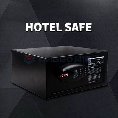 Anti Pencurian Komersial Solid Steel Digital Lock Hotel Safe Box Untuk Keamanan H200
