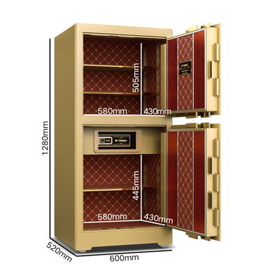 208±2kg Kotak Aman OEM Luxury Safes 4 Open Ways YB/ZY-120D