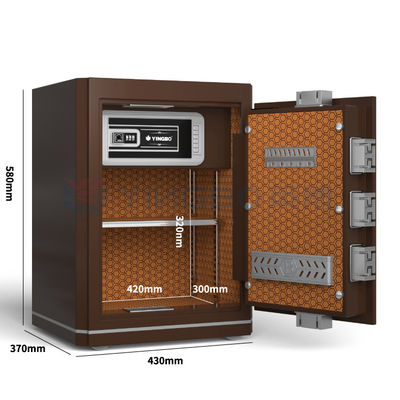 Kunci sidik jari digital kotak aman rumah H580mm