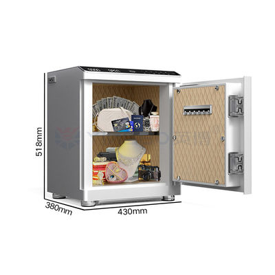 OEM Meja Malam Smart Safe Box Baja Padat Dengan Kunci Sidik Jari