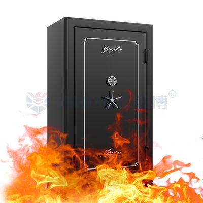 Safe Box Besar Brankas Pistol Tahan Api Safe Box Biometrik Fireproof Brankas Dokumen Besar