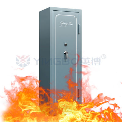 Haze Blue Color Desain Gun Safe Box Kunci Kunci untuk Keamanan