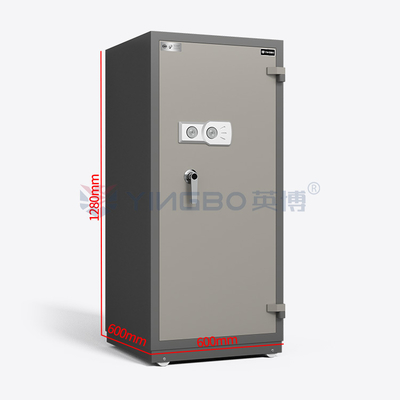 Brankas Anti-Api 235KG Kunci Ganda Kunci Baja Padat Kait Aman Amankan Barang Berharga Anda