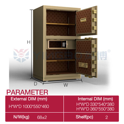 Home Document Safe Office Safe Box Hotel Safety Deposit Box Hidden Safe Box