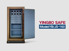 H1600mm Perhiasan Jam Tangan Winder Safe Box 336±2kg