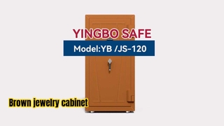 Lemari perhiasan coklat 120